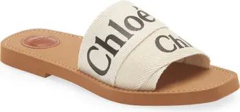 Chloé Woody Logo Slide Sandal | Nordstrom | Nordstrom