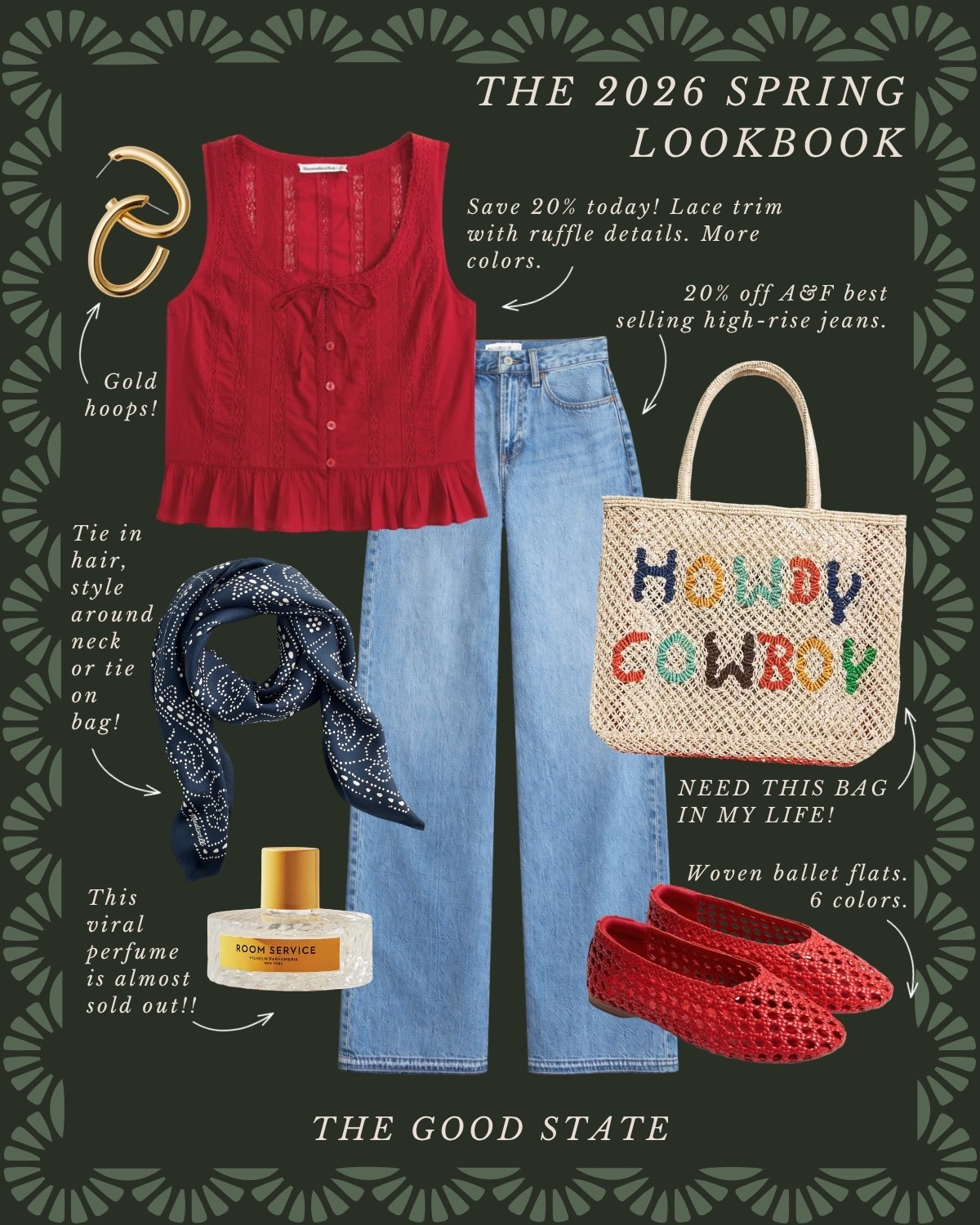 This collection is for the Springtime girlies coming more and more alive as the weather warms up. For the ones who get giddy when they see flowers blooming and who embrace Spring showers…because it means they get to wear their favorite rainboots lol. This is for the ones living in flowy dresses all season and who love layering colorful cardigans with any outfit. For the ladies layering alllllll the happy colors and fun prints and patterns. This is for the farmers market girlies living their best life with an iced latte in one hand, flaky croissant in the other and a bouquet of fresh flowers in their market tote. For the ones with sun-kissed skin from gardening all weekend. This is for the ones who love all things red and who are always looking for a way to add a playful pop of red to their outfit. For the floral wearers, gingham enthusiasts and the girlies who always have a picnic blanket in their car. For the gals with a collection of fun neck scarves and the one who loves a good ballcap. This is for you my Springtime girlies. May you embrace all the happy colors and sunshiney days that this season holds☀️


#LTKSaleAlert #LTKActive #LTKootd