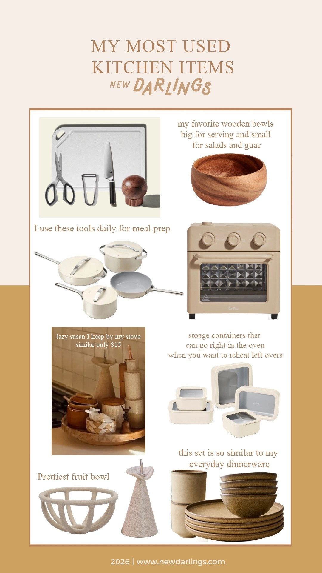 My most used kitchen items, that are also aesthetic. I’ve had these all for several years and still going strong  

#LTKHome #LTKmomlife