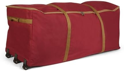 Covermates Keepsakes Christmas Tree Rolling Cinch Bag Heavy-Duty Holiday Storage with Wheels | Amazon (US)