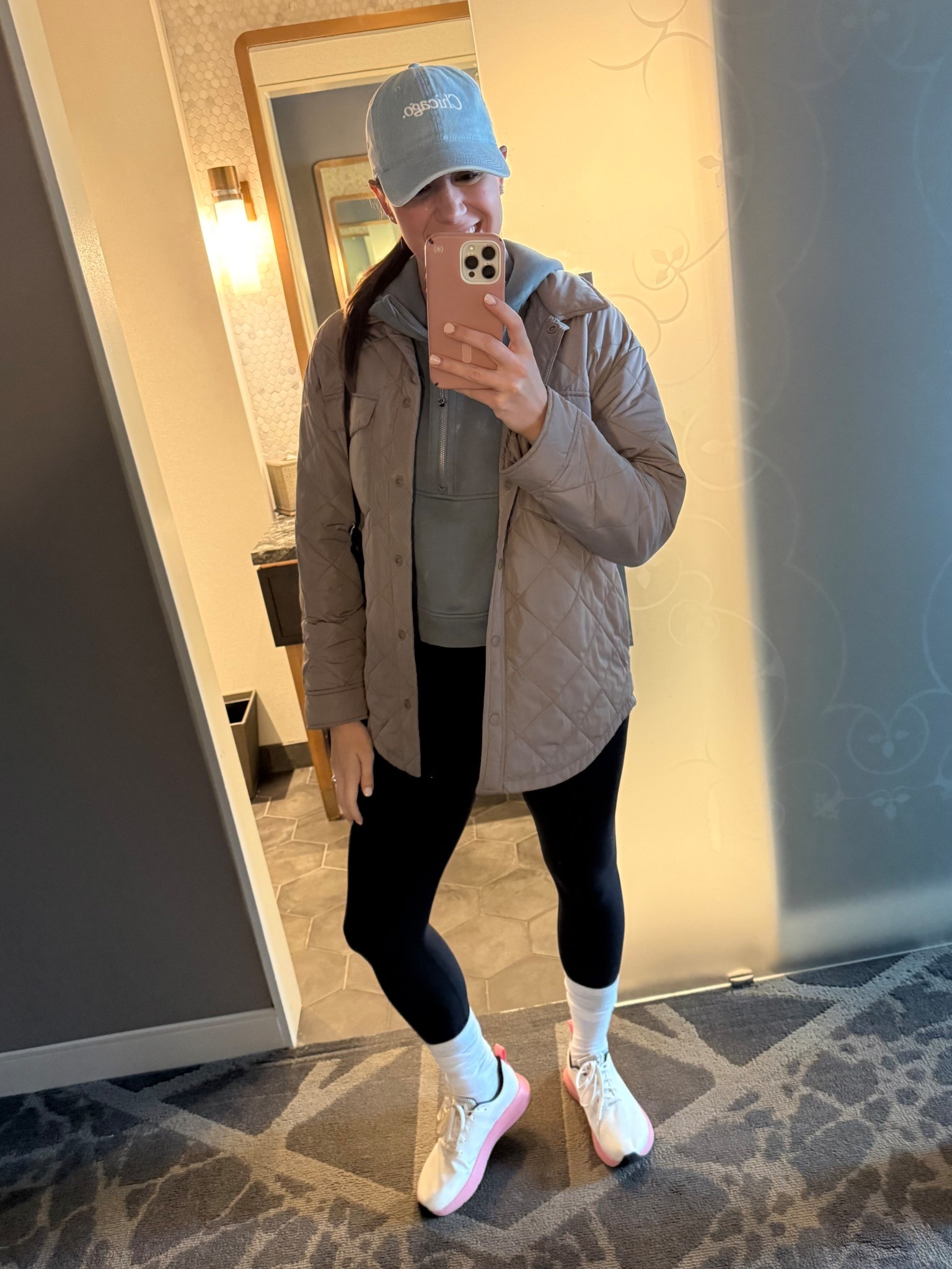 Comfy city walking fit with my new hat from Alice and Wonder! Trying out ankle socks to keep myself warm with my NoBull Ripstops! Everything fits true to size 

#LTKgrwm #LTKootd #LTKdayinmylife