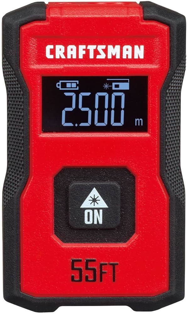 CRAFTSMAN 55 ft. Pocket Laser Distance Measurer (CMHT77721) | Amazon (US)