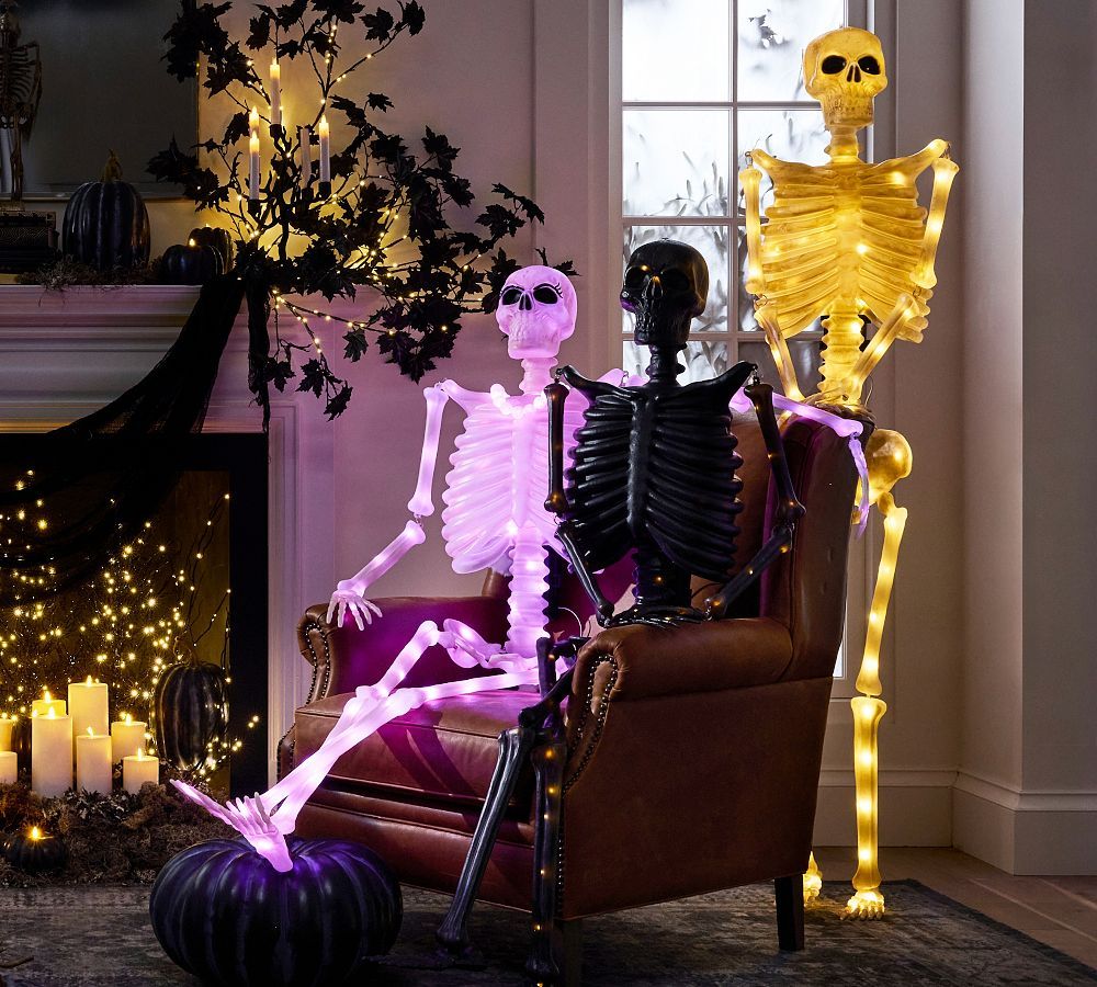 Lit Mr. Bones | Pottery Barn (US)