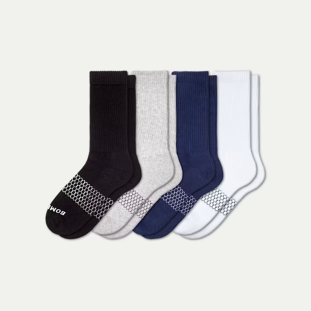 Men's Solids Calf Sock 4-Pack | Bombas
