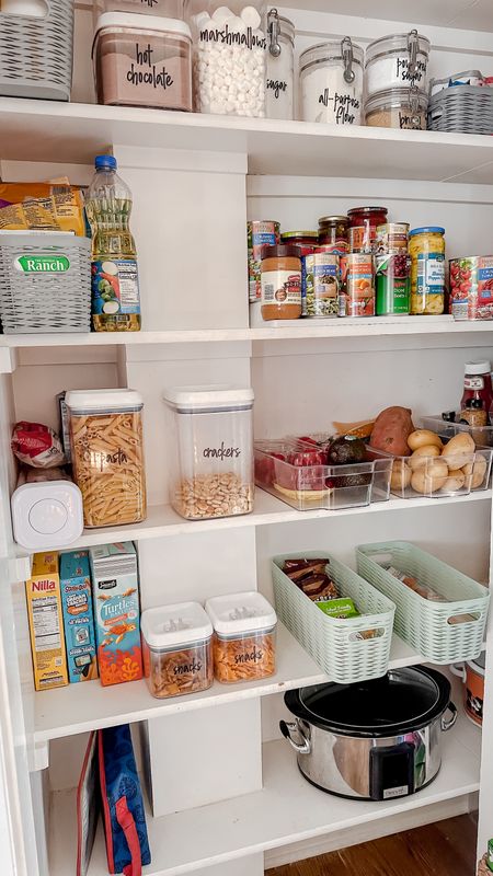 PANTRY ORGANIZATION ✨ I did this full refresh in 2021 and haven’t changed a thing! Love these pieces and how much they’ve changed my grocery bill…and my sanity!

#LTKhome