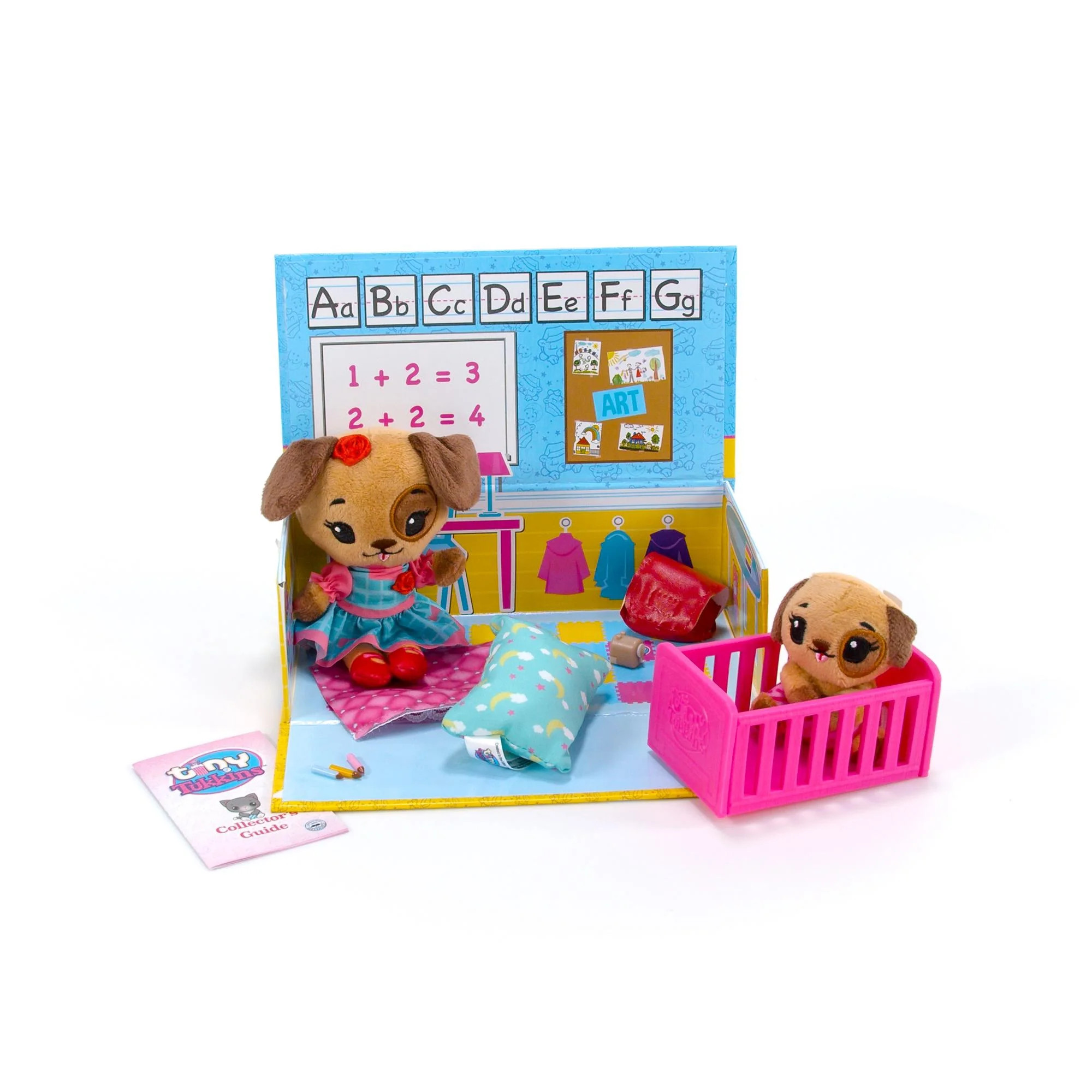 Tiny Tukkins Playset Assortment with Plush Stuffed Character, Dog with Patch | Walmart (US)