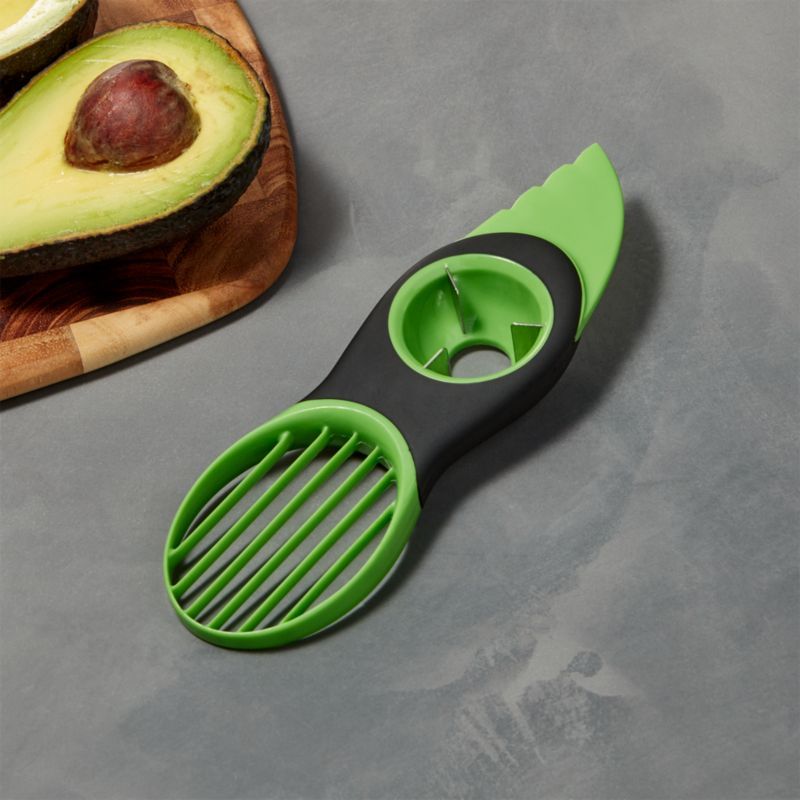 OXO 3 In 1 Avocado Tool + Reviews | Crate and Barrel | Crate & Barrel