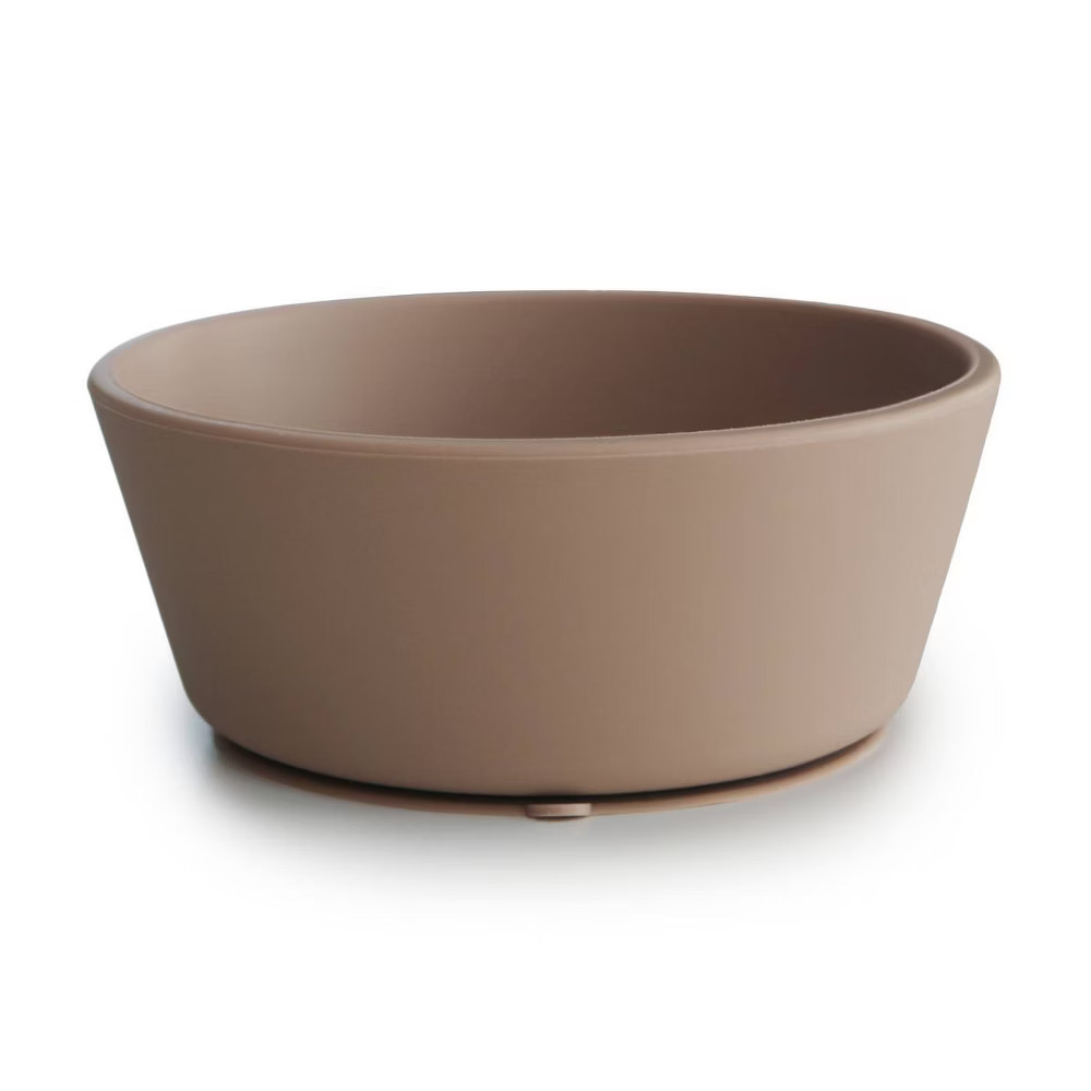 Mushie Silicone Suction Bowl - Natural | Target