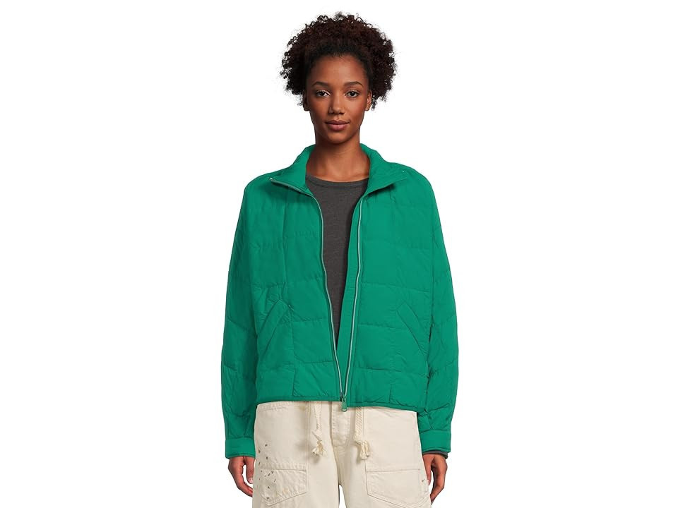 FP Movement Pippa Packable Puffer Jac Women's Jacket Green Glow : XS (Women's 0-2), Nylon/Polyester | Zappos