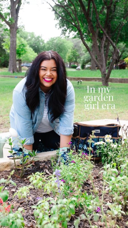 👩🏽‍🌾 Smiles and Pearls is in her Garden Girl Era!  👩🏽‍🌾

🌷 Y'all know she loves a good floral print so she picked up the new Midnight Floral line from digz gardening and it is cute! 

💁🏽‍♀️ Not this fashionista gardening in style hunny! 💃🏽 

🌷 the kneeling pad was super cushiony, my gloves kept my fresh mani in tack, and my gardening bag has 17 pockets to hold all my gardening supplies.

👩🏽‍🌾 Candice wants all the butterflies 🦋 to flock to her garden and even though it looks a little sparse now, She has all season to tend to it. Some butterflies have already been visiting and with the help of Digz we can't wait to see what the season brings her garden this year.

Garden tools, garden accessories, spring, garden gloves, garden kneeling pad, plus size fashion, gardening, garden bucket, tool bucket, garden tote, long garden gloves, dress, travel outfit, beginner gardening, butterfly garden, garden girl, Home Depot, Home Depot finds, Home Depot life

#LTKhome #LTKplussize #LTKSeasonal