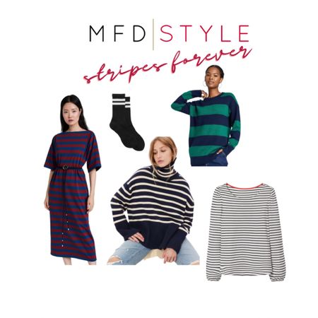 Stripes are having a major moment! Here are 5 that catch my eye. 