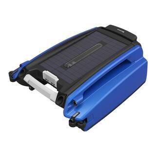 SE Solar Powered Automatic Robotic Pool Vacuum Skimmer Cleaner (Blue) | The Home Depot