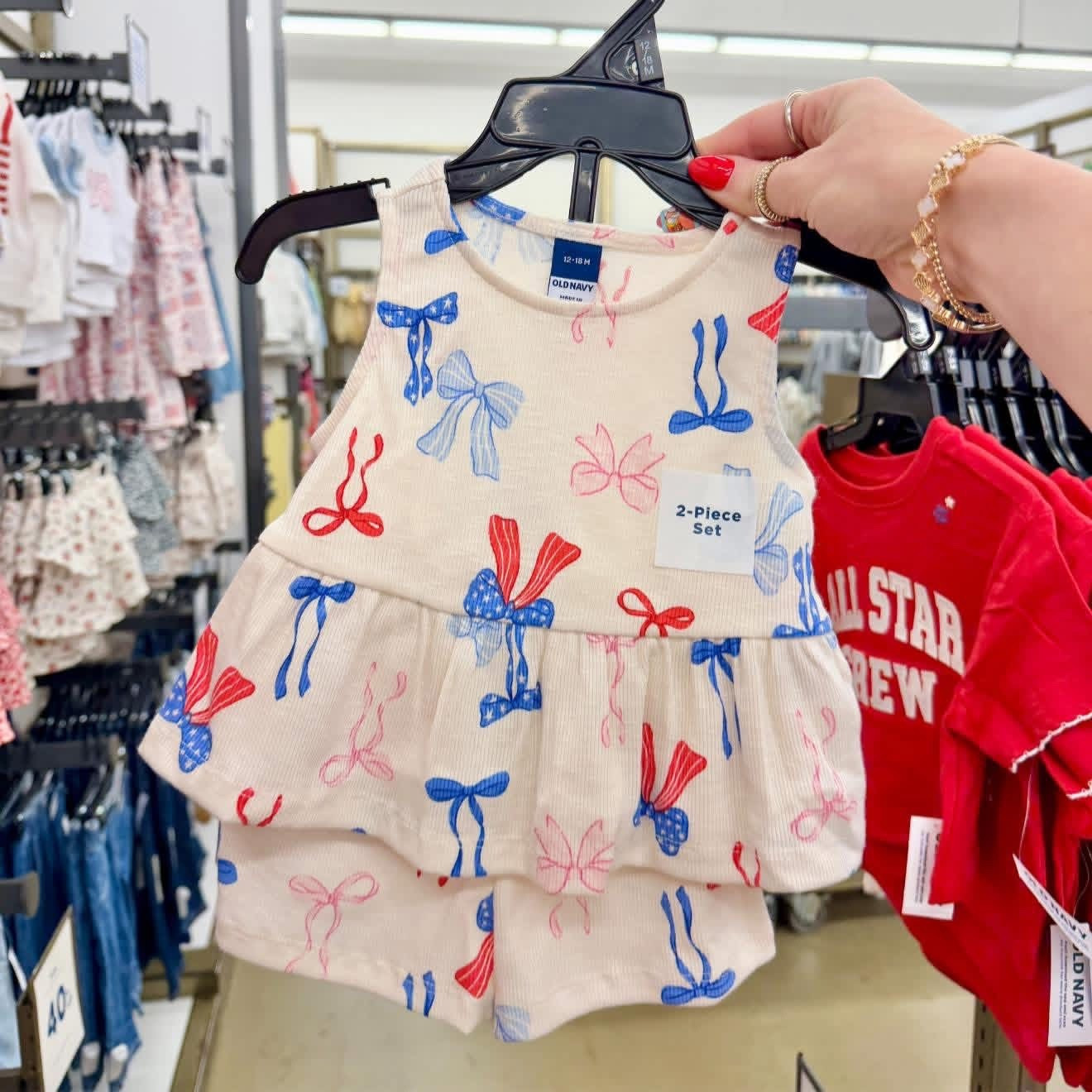 Toddler girl 4th of July outfits at Old Navy! 🇺🇸💙❤️🍓🍒

#LTKKids #LTKSeasonal #LTKBaby