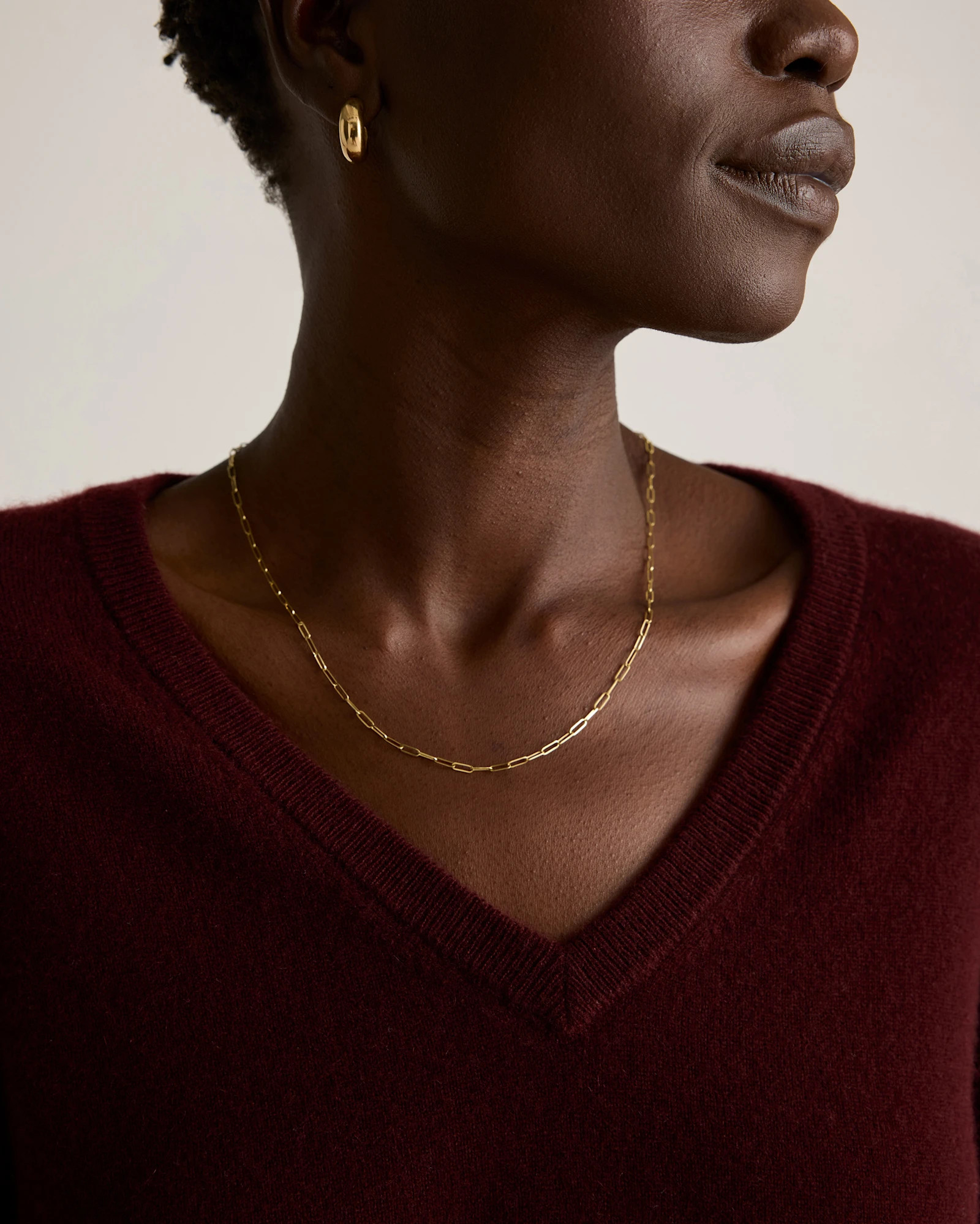 The $50 Cashmere V-Neck Sweater | Quince | Quince