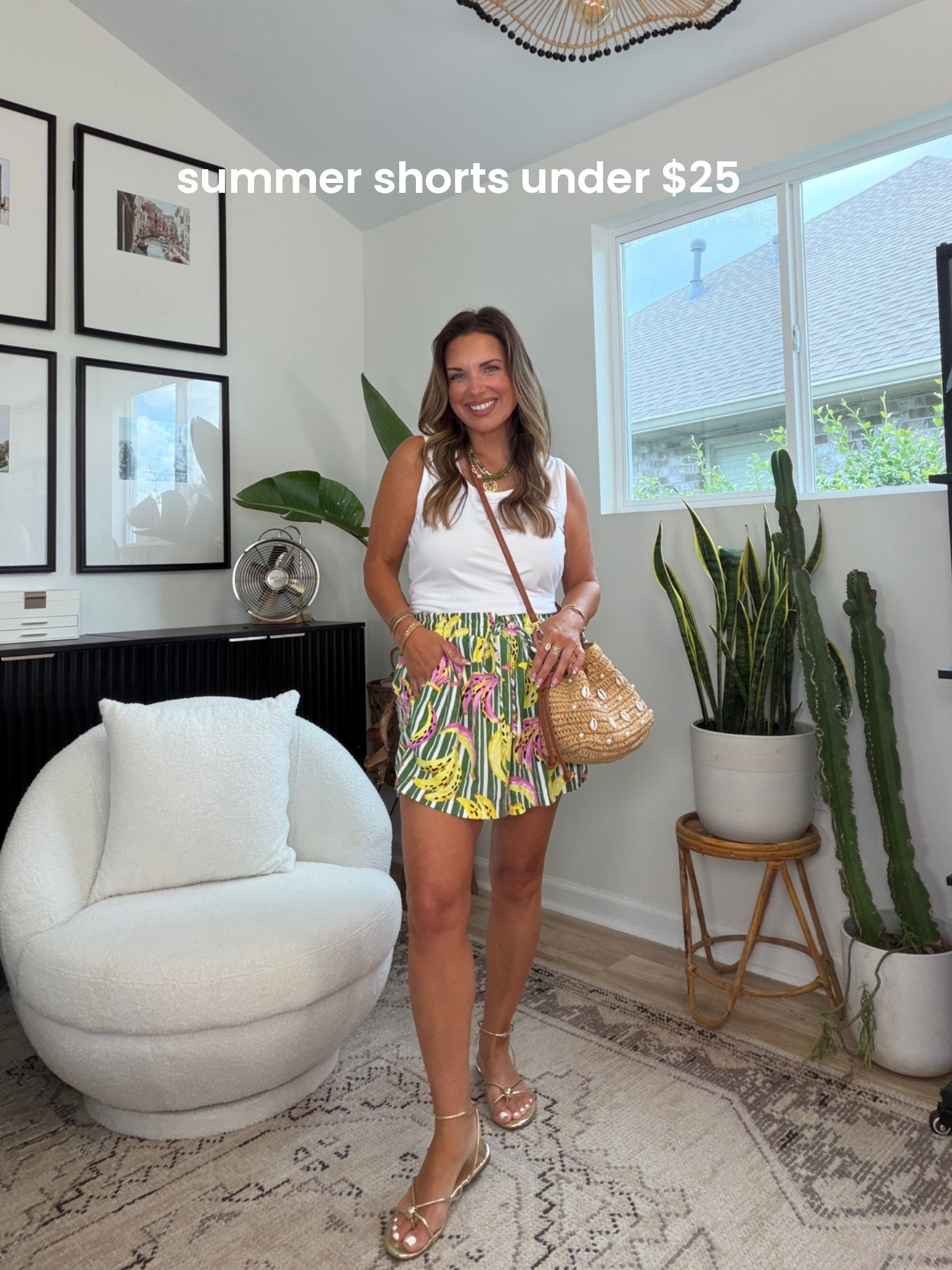 Walmart did it again!! 
Wearing a medium in shorts but returned for size small. Run very big!! 

#WalmartPartner @WalmartStyle #WalmartStyle

#LTKootd #LTKPetite #LTKOver40