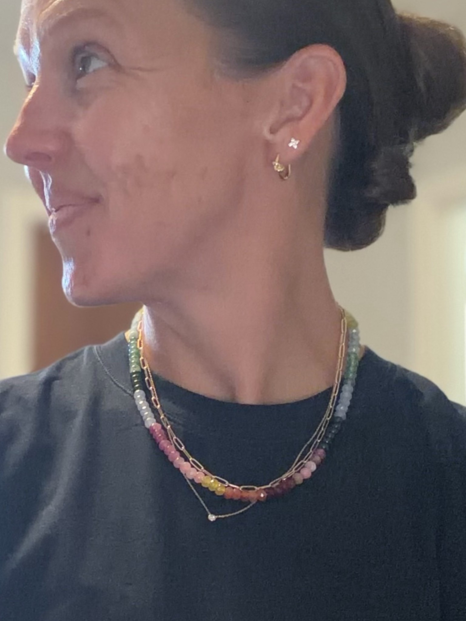 Jewelry - loving this stack lately, I got a ton of compliments on it when I wore it to meetings this week.  These earrings are so comfortable and a sweet gift.  


@Etsy  @Quince  #necklacestack #knotearrings #bridesmaidgift #beadednecklace #bezelnecklace #giftforher #giftidea #under20 #budgetfriendly

#LTKU #LTKOver40