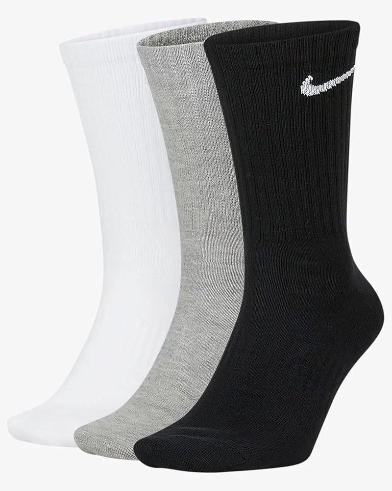 Nike Unisex Everyday Cushion Crew 3 Pair | Amazon (US)