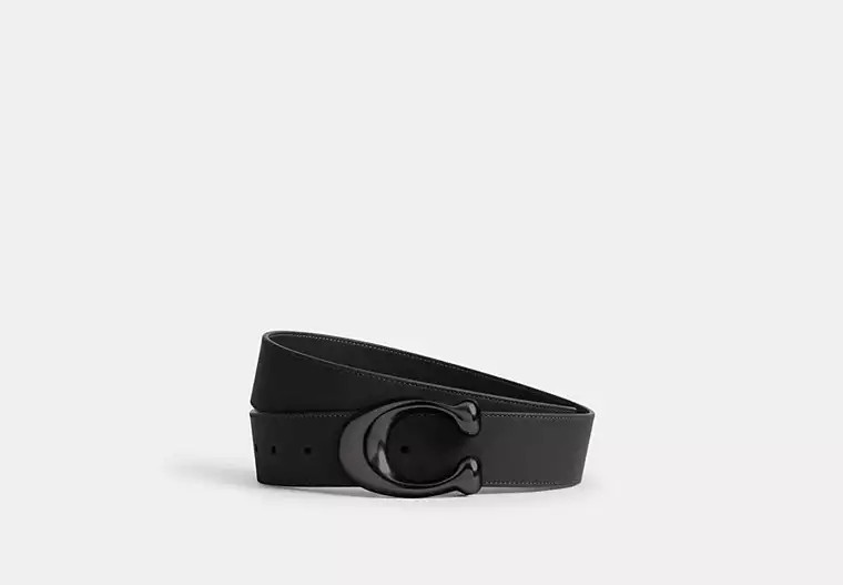 Sculpted C Buckle Reversible Belt, 38 Mm | Accessories | Coach | COACH® | Coach (US)