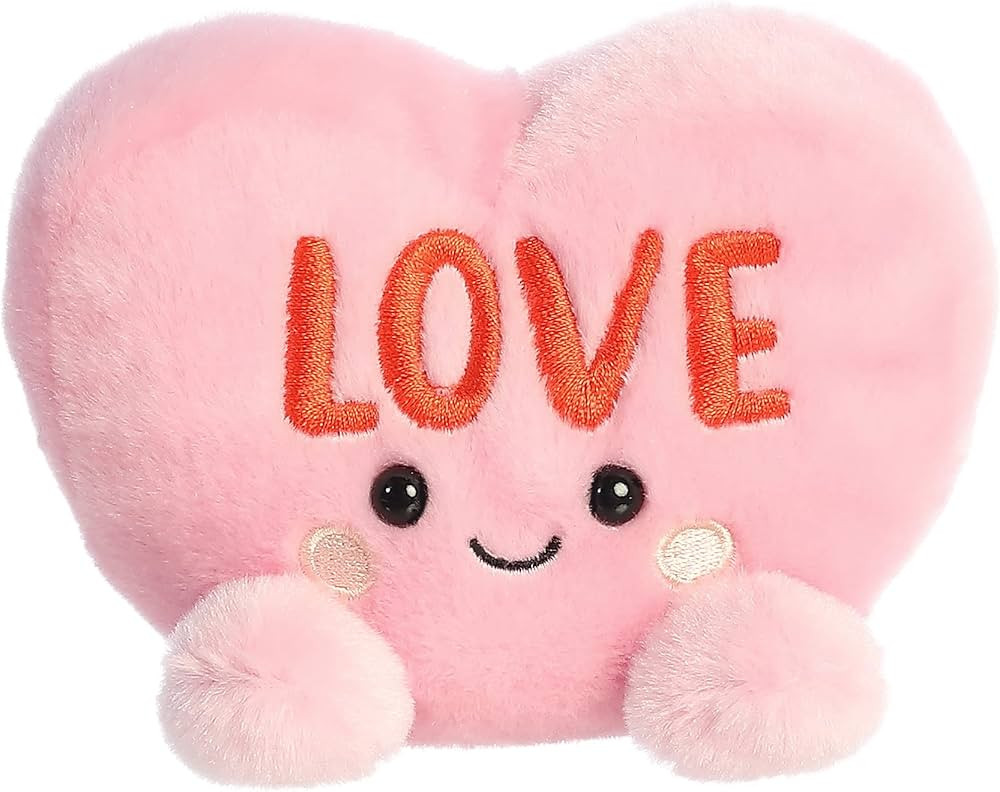 Aurora® Adorable Palm Pals™ Candy Heart Love™ Stuffed Animal - Pocket-Sized Fun - On-The-Go ... | Amazon (US)