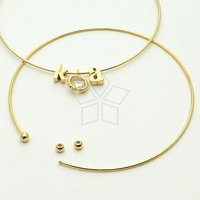 Br-004-Gd/2 Pcs - Memory Wire Ball End Free Size Bracelet | Open Type, 16K Gold Plated Bangle 0.9mm | Etsy (US)