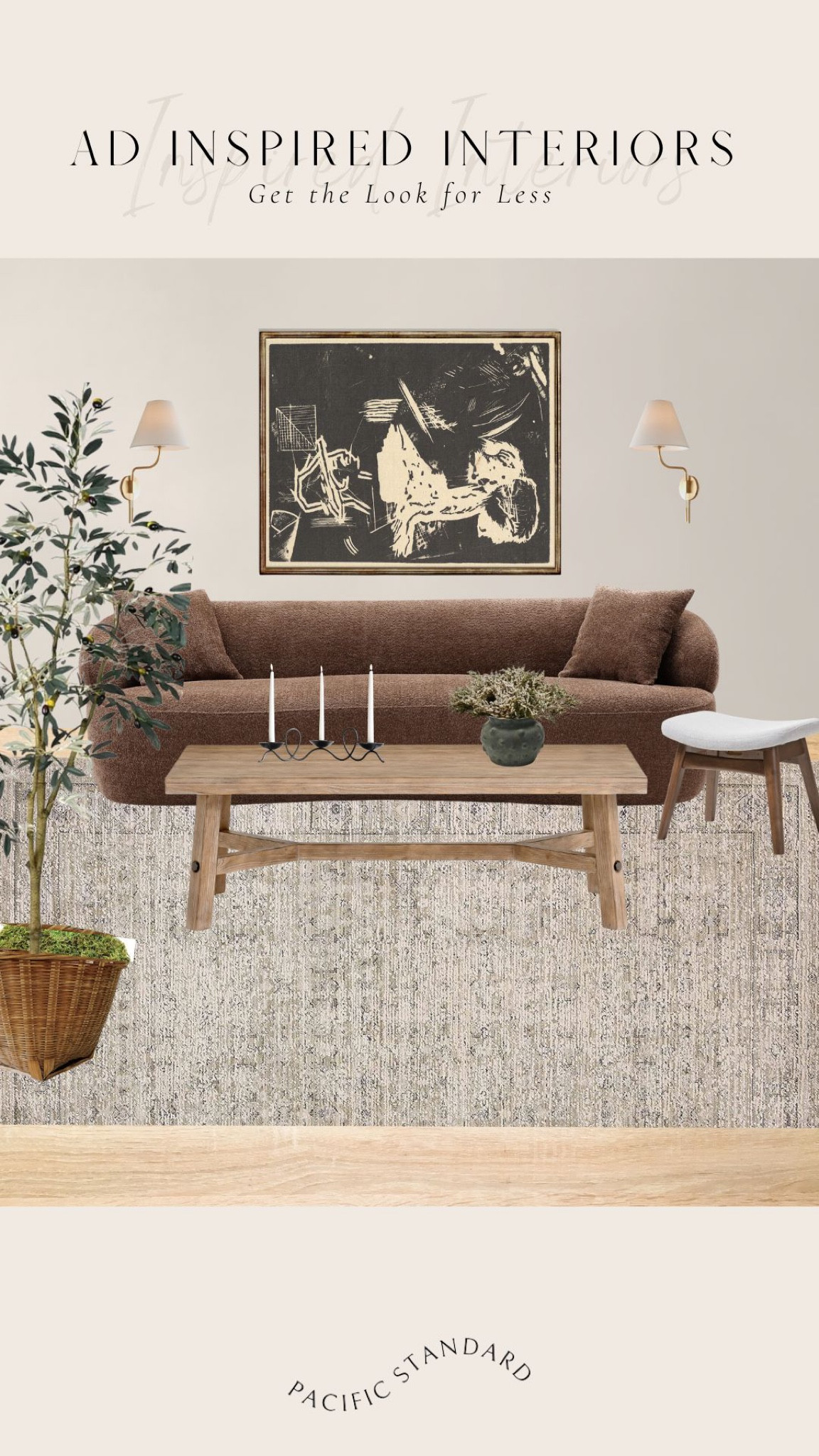 AD Inspired Spaces ~ organic modern living room mockup design | sitting room, casual living space.

Design mock-up, organic modern 

#LTKFind #LTKhome