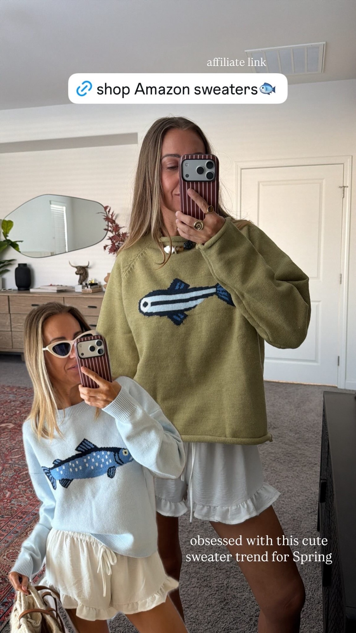 Fish sweaters are so cute for spring!

#LTKootd #LTKSeasonal #LTKSaleAlert