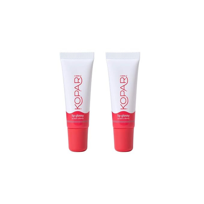 Kopari Coconut Lip Glossy Clear - Hydrating and Moisturizing Coconut Oil, Vitamin E and Shea Butt... | Amazon (US)