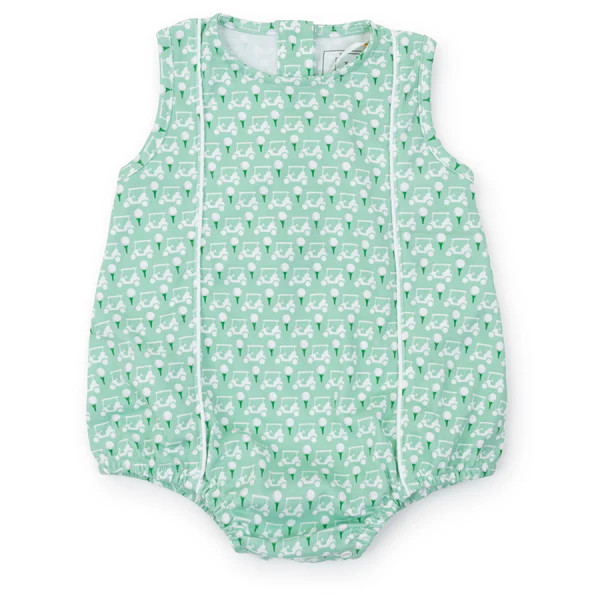 Reid Boys' Pima Cotton Bubble - Golf Putting Green | Lila and Hayes