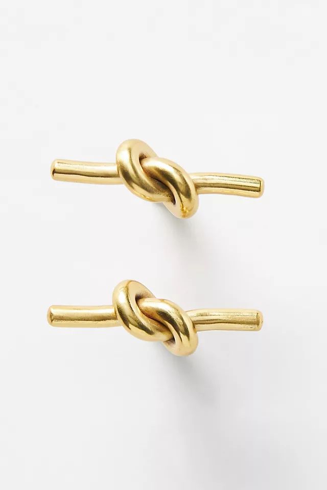 Adeline Knotted Knobs, Set of 2 | Anthropologie (US)