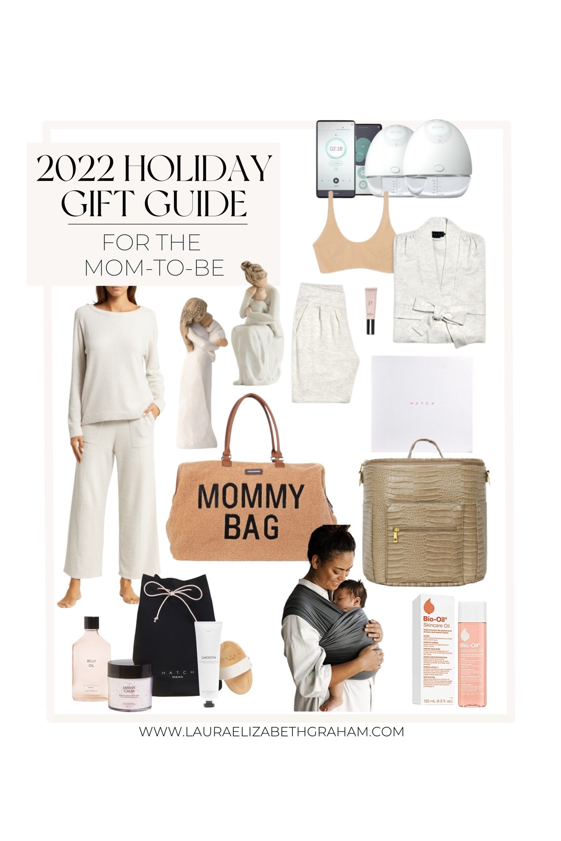Have a friend or family member expecting this holiday season? Here are some great gifts for the mom-to-be in your life.

Mom to be | gift guide | gifts | mommy bag | barefoot dreams | Christmas gifts 

#LTKHoliday #LTKbaby #LTKbump