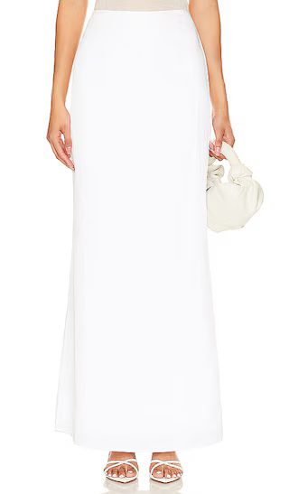 Cosima Maxi Skirt in White | Revolve Clothing (Global)