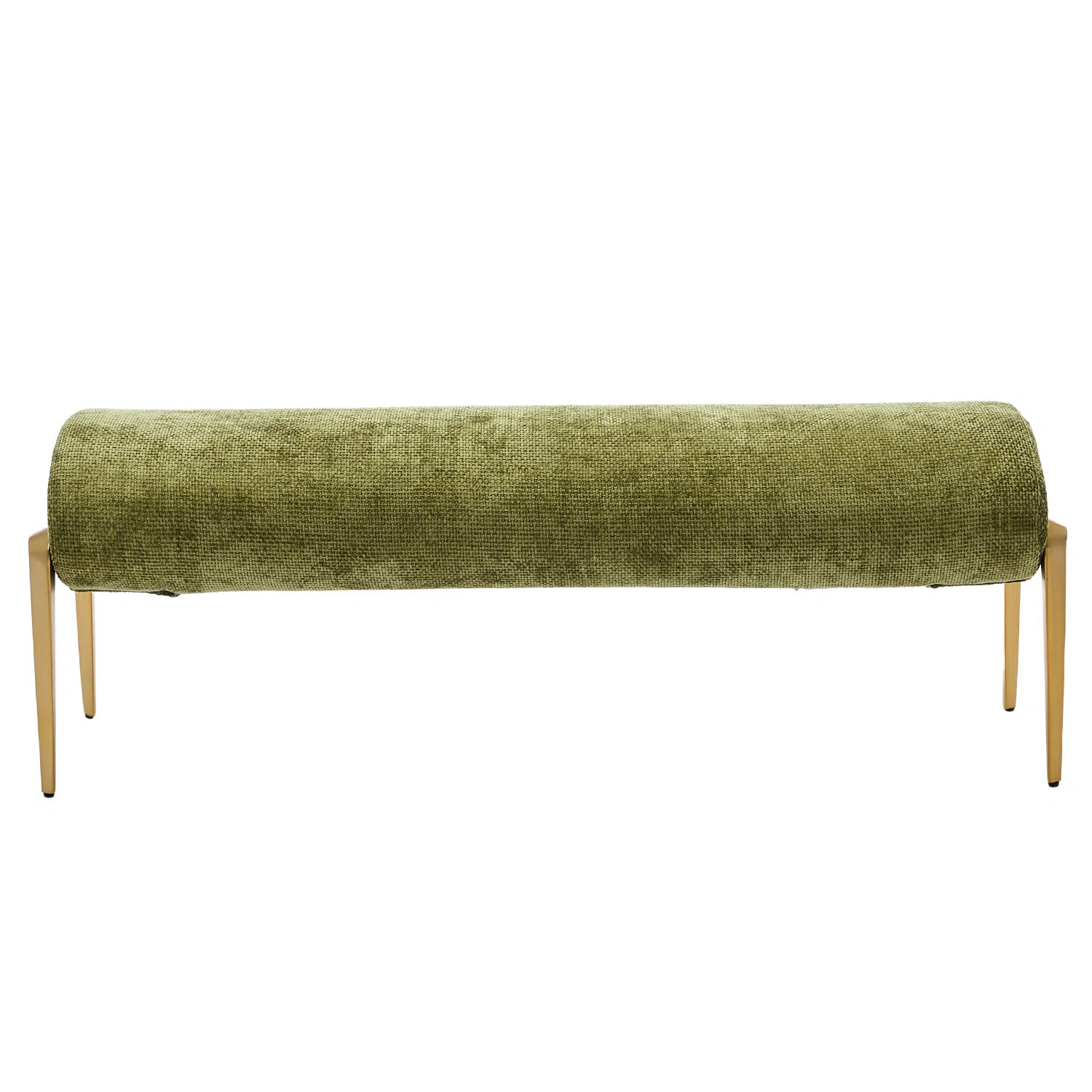 Modern Upholstered Bench With Metal Frame Bedside Bench Length 51.57'' | Wayfair North America