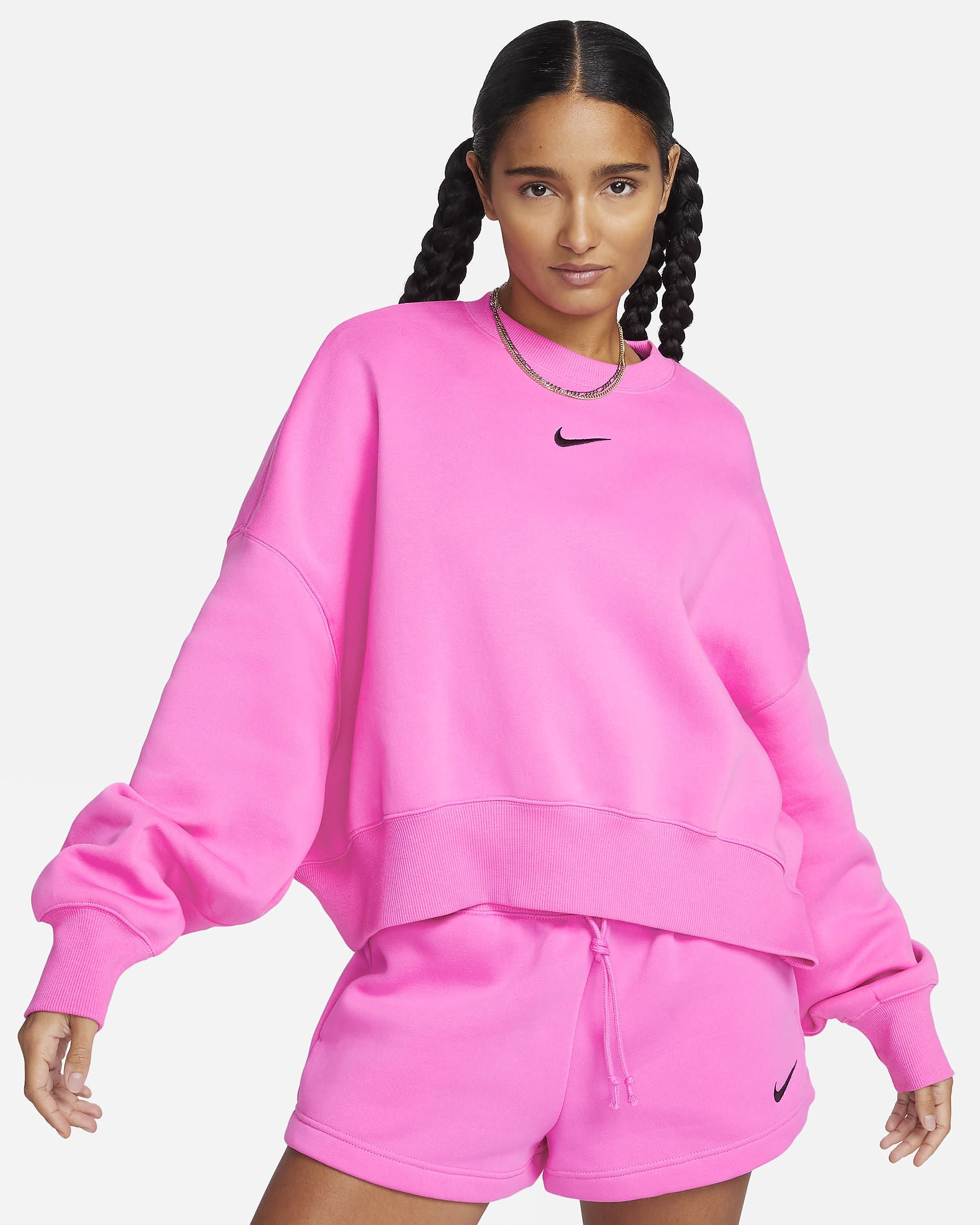 Nike Sportswear Phoenix FleeceWomen's Over-Oversized Crew-Neck Sweatshirt$70 | Nike (US)