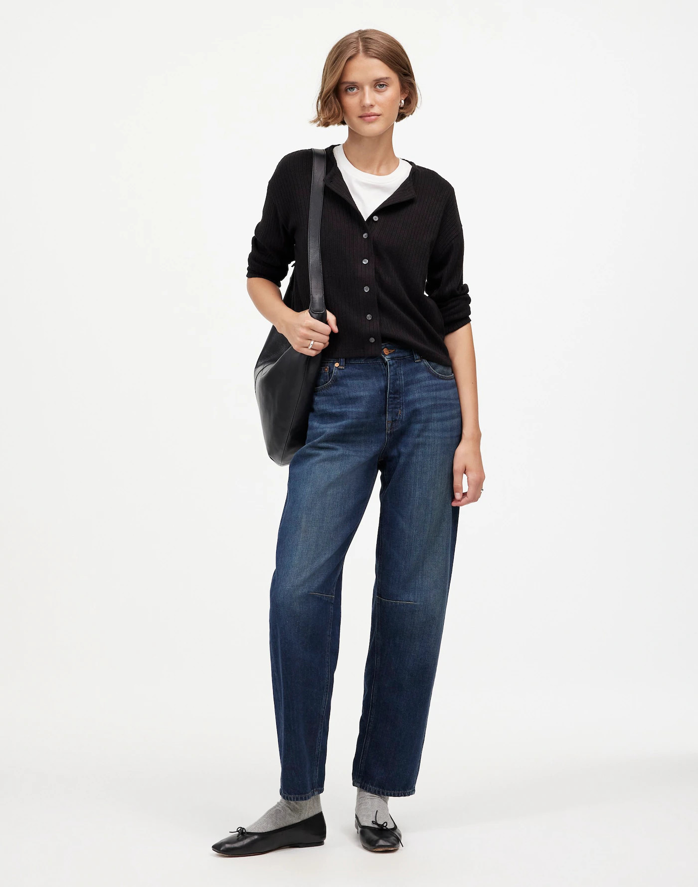 Relaxed Button-Front Cardigan | Madewell