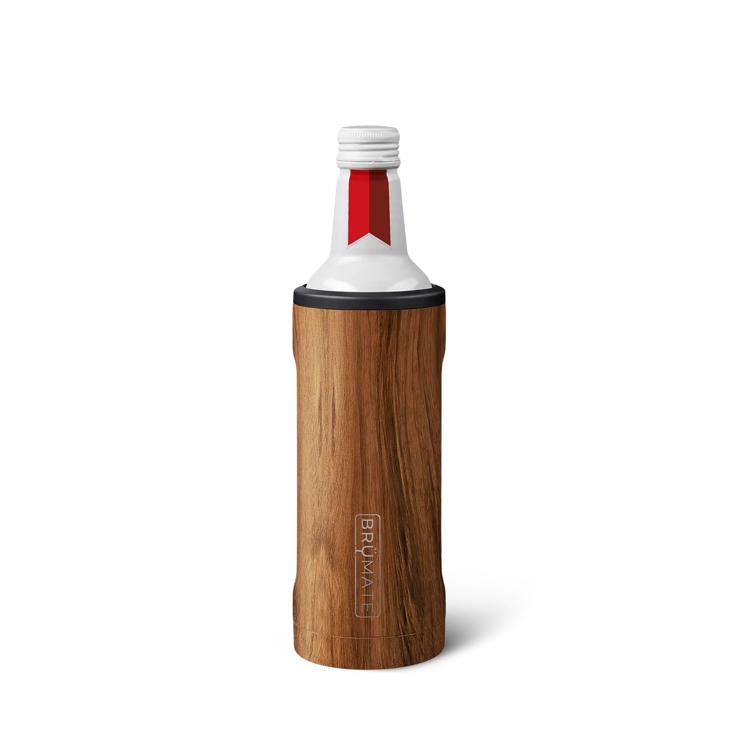 Hopsulator Twist | Walnut | 16oz Aluminum Bottles | BruMate