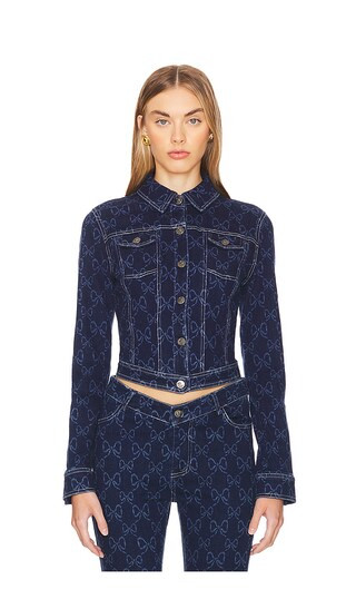 Tulipania Denim Jacket in Indigo Blue | Revolve Clothing (Global)