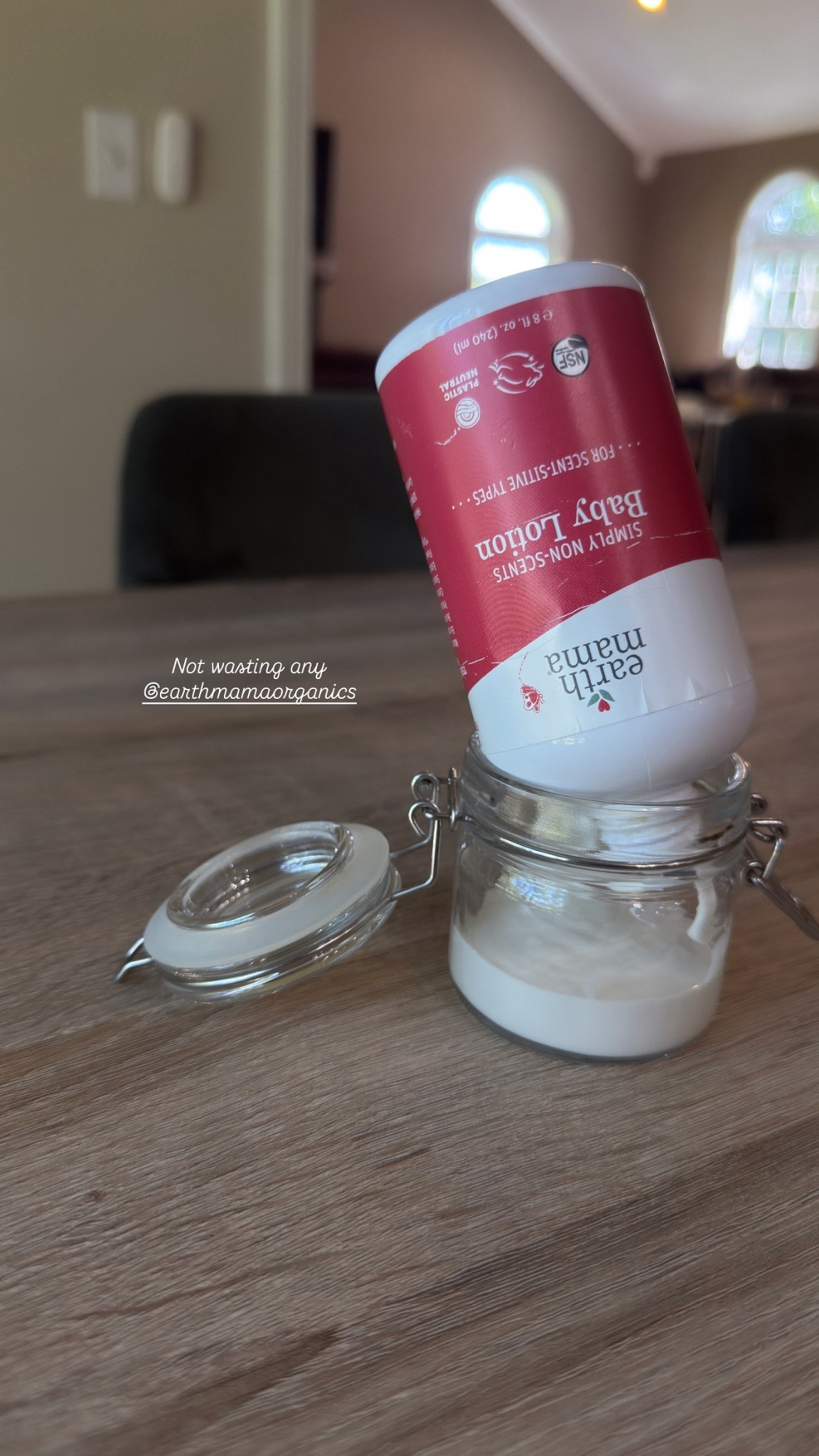 Not wasting any earth mama baby lotion! #babyproducts #toddlerlotion #babyeczema 

#LTKFamily #LTKBaby