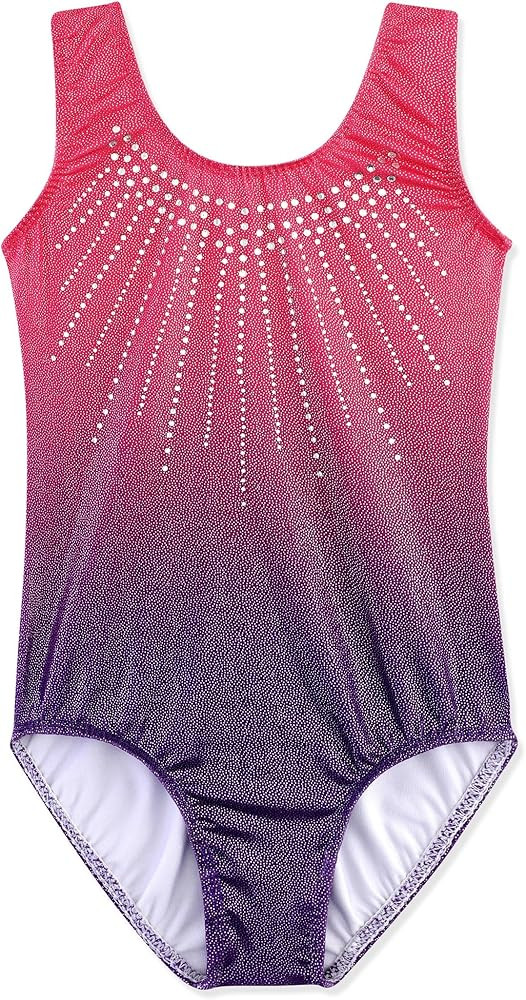 DAXIANG Leotards for Girls Gymnastics Toddler Dance Clothing Ballet Tutu Sparkles Black Blue Purp... | Amazon (US)