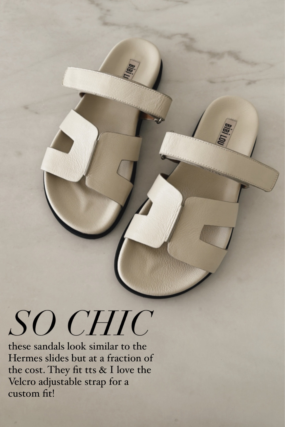 My sandals are back in stock! They are so chic and perfect for spring and summer. Run true to size 