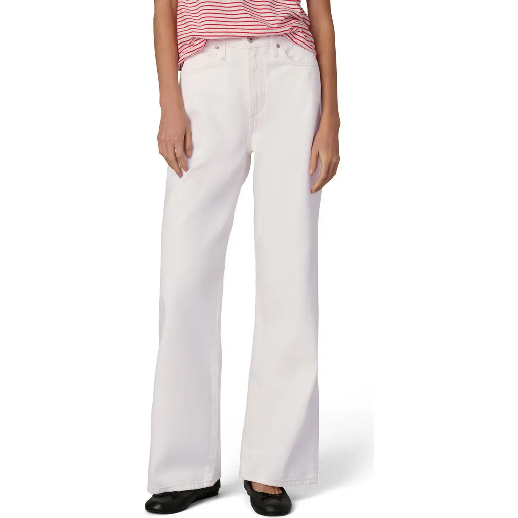 Joe's The Harlowe High Waist Wide Leg Jeans in Milk at Nordstrom, Size 29 | Nordstrom