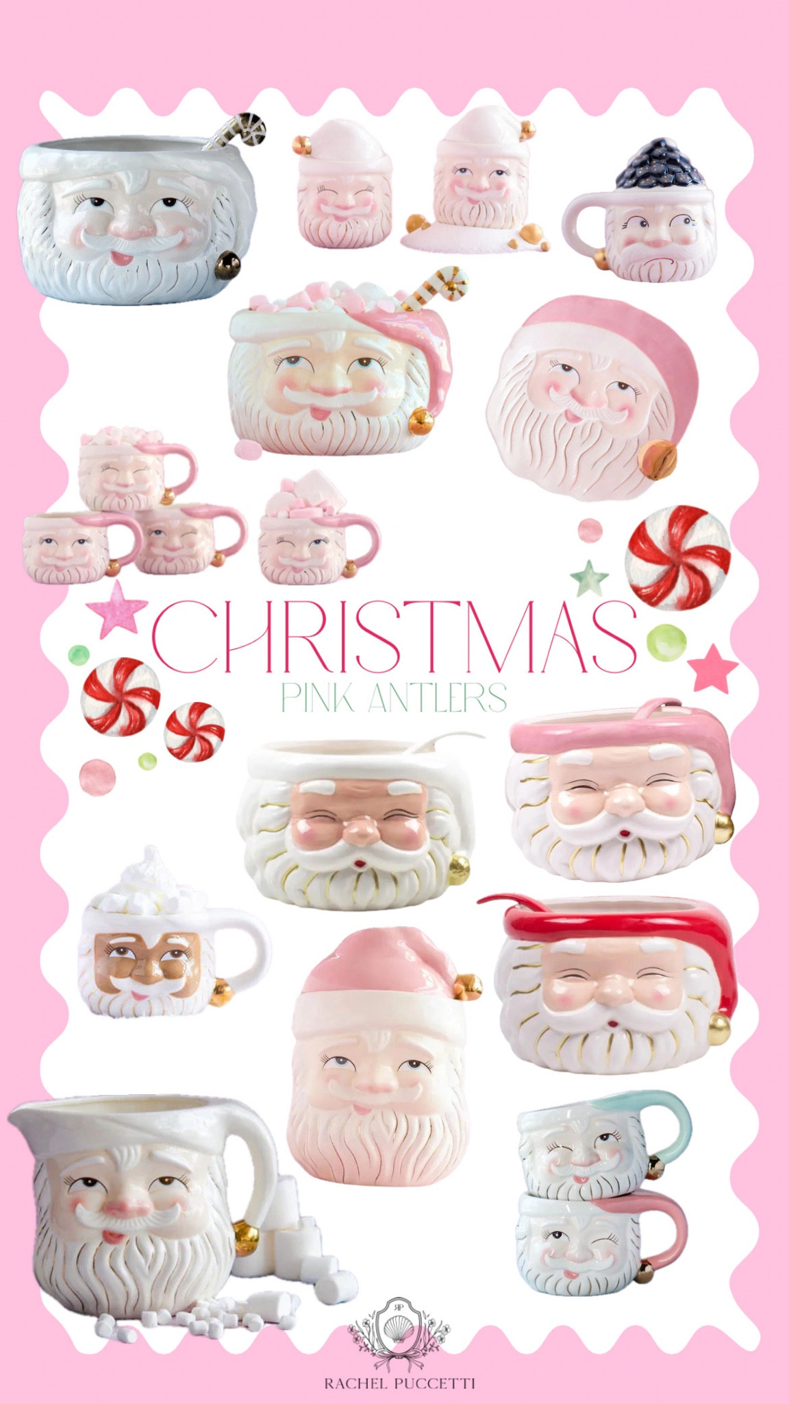 Pink antlers Christmas decor, papa noel Santa mug, Santa bowl, Santa punch bowl, whimsical Christmas decor, Christmas village, pink Christmas

Pink Antlers is one of my favorite local KC shops and you can order online, too! They have the cutest whimsical Christmas decor!😍🎄 including my favorite Papa Noel Santa mugs, bowls and jars that are SO popular!!🎅🏼 

#LTKGiftGuide #LTKHoliday #LTKHome