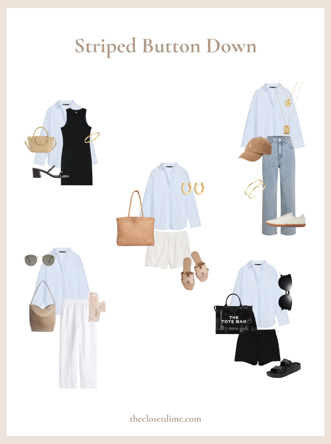 One shirt, 5 looks! Love this striped boyfriend shirt for so many reasons. 

#LTKSaleAlert #LTKFindsUnder100 #LTKStyleTip