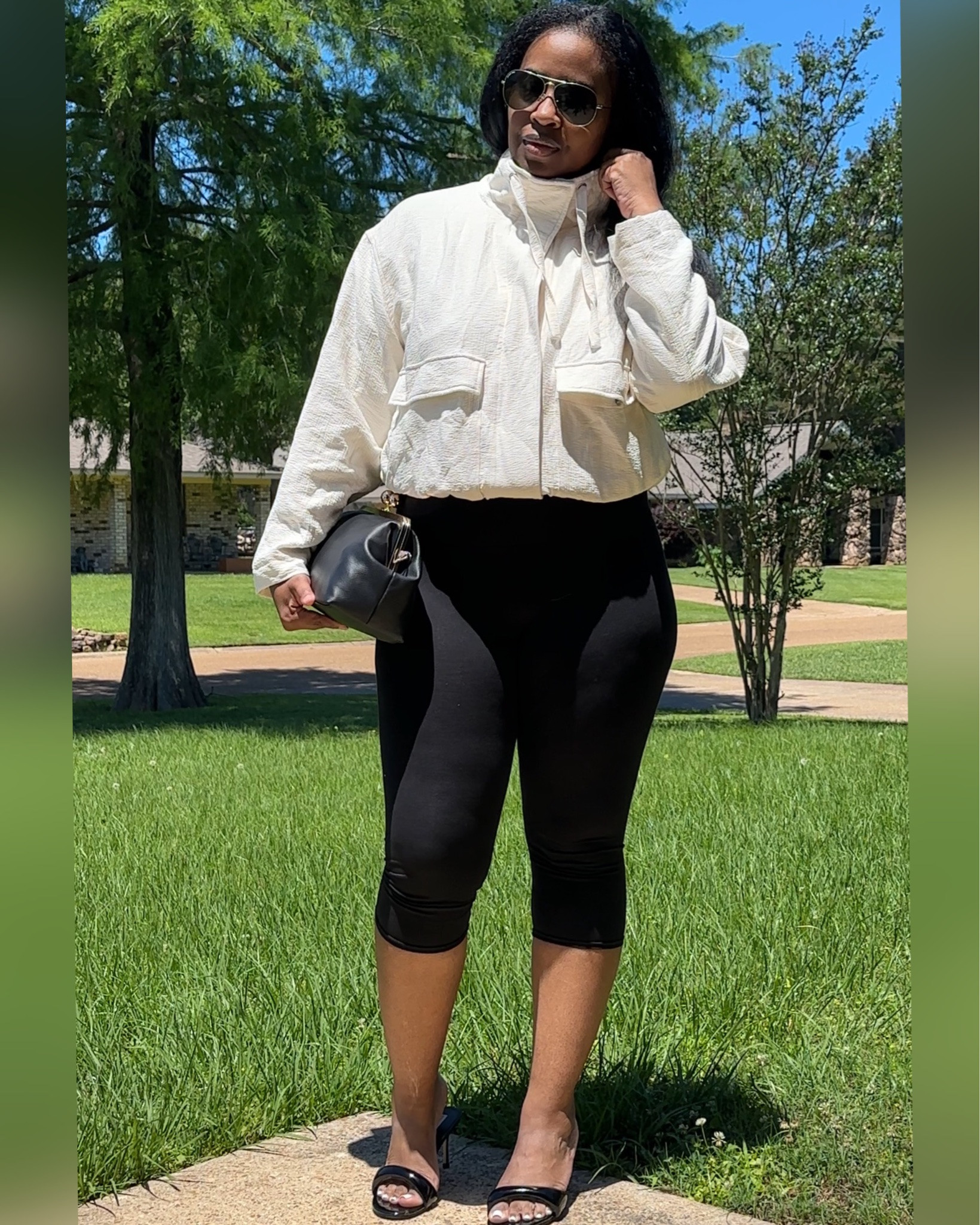 Track jacket and capris 

#elevatedlooks #relaxedlooks #targetfashion #targetfinds

#LTKootd #LTKgrwm #LTKmomlife