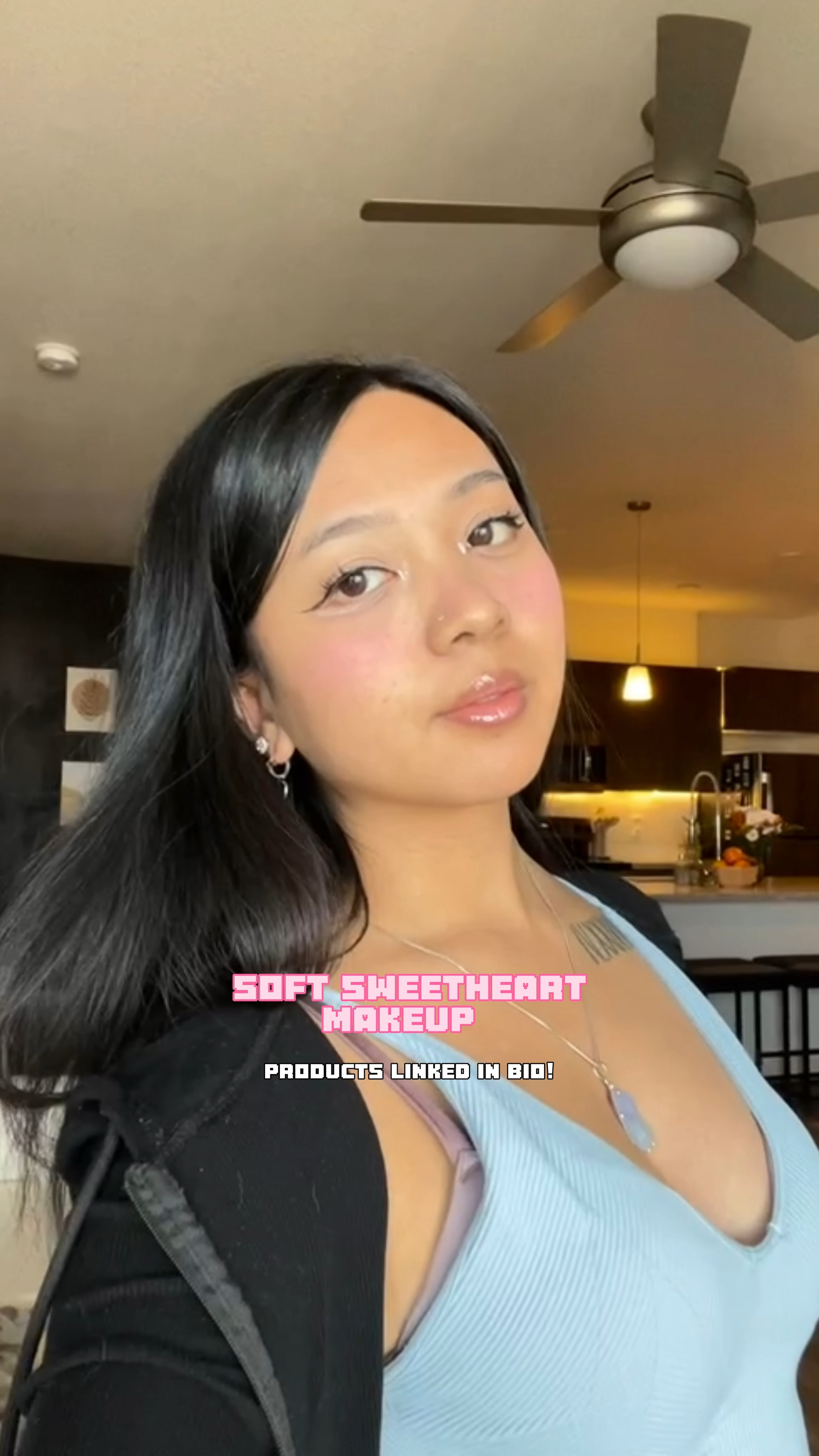 🩷 soft sweetheart make up look 🩷 the cutest blush ever! 