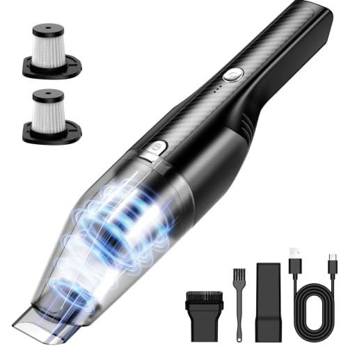 Antaha Handheld Vacuum Cordless - Car Vacuum Cleaner with 11000Pa Powerful Suction,1.2lbs Lightweight, Type-C Charge, Multiple Accessories, Portable Hand Vacuum for Home, Pet and Car | Amazon (US)