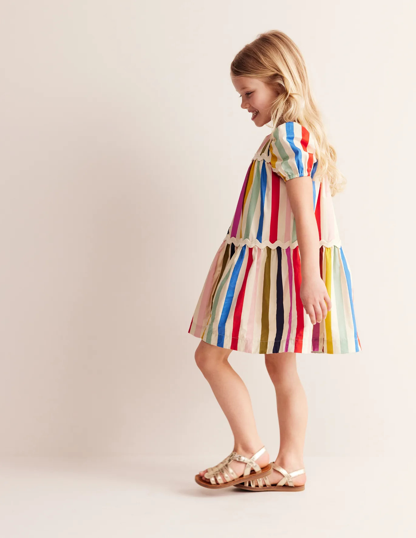 Tiered Stripe Dress | Boden (US)