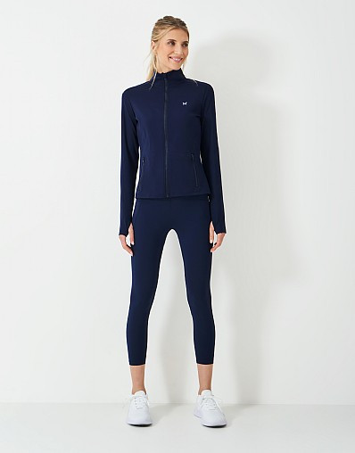 7/8 Activewear Leggings in Navy | Crew Clothing (UK)