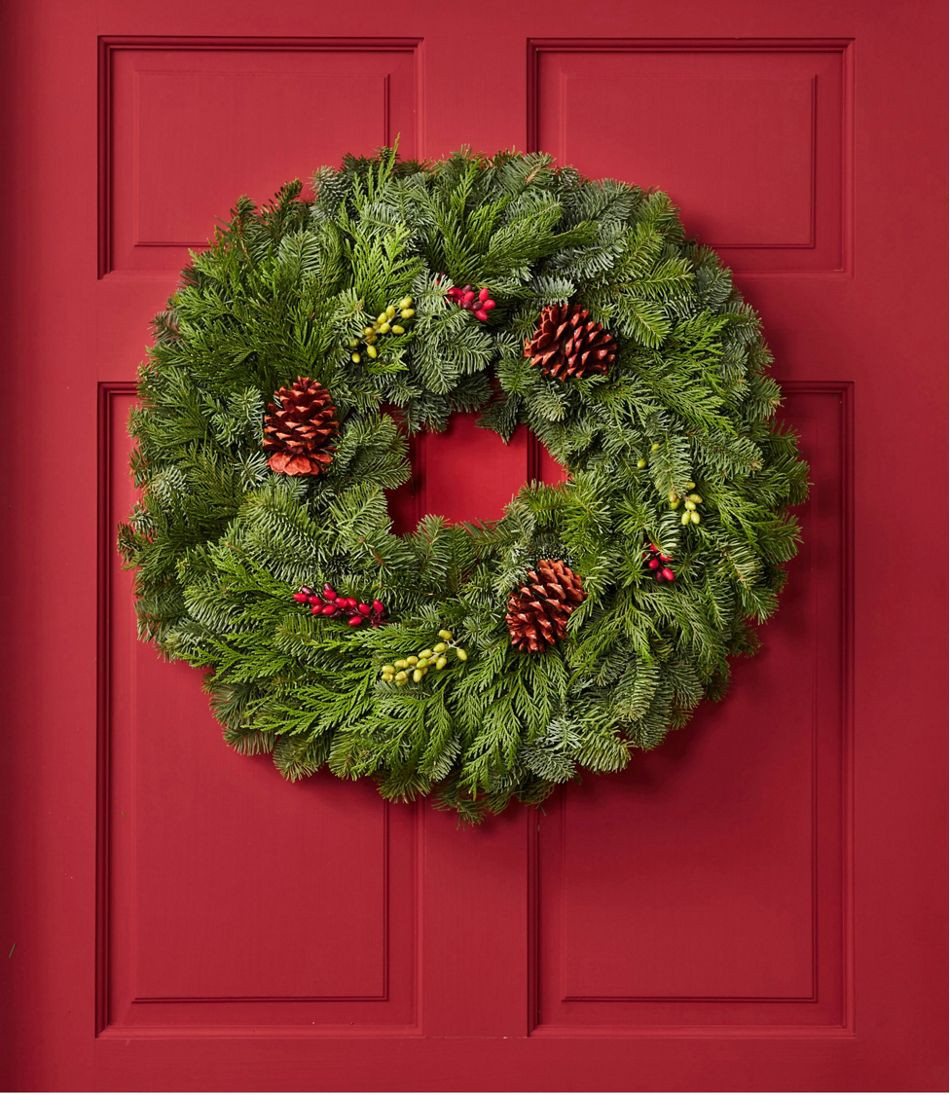 Woodland Berry Wreath, 24" | L.L. Bean