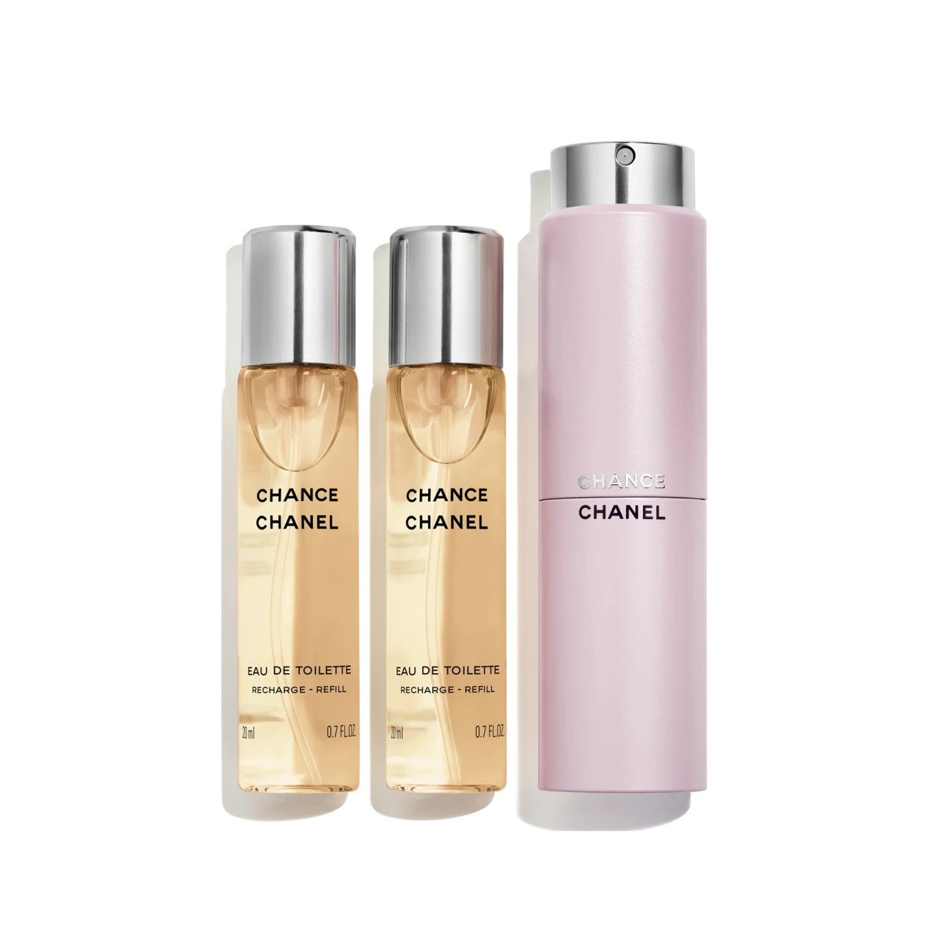 CHANCE Eau de Toilette Twist and Spray (EDT) - 3x0.7 FL. OZ. | CHANEL | Chanel, Inc. (US)
