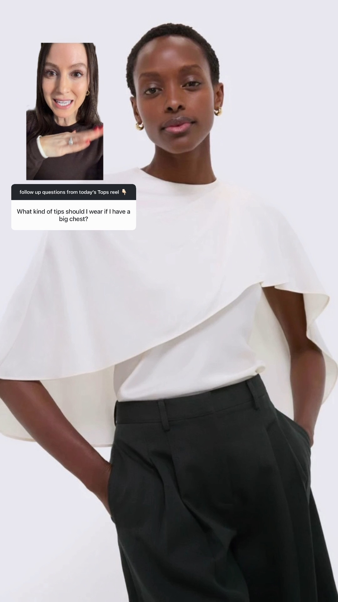 Busty tips and busty-friendly tops below!